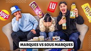 MARQUE VS SOUS MARQUE AVEC MES FRERES (ils sont trop nuls)