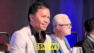 Manny Pacquiao huge hit at hall of fame