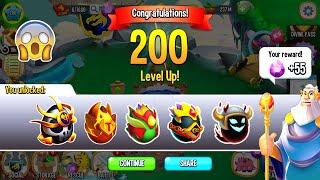 Dragon City - Reach Level 200 MAX [Congratulation from Deus] 