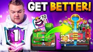 HOW TO IMPROVE IN CLASH ROYALE!