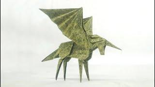 Origami pegasus by Pham Hoang Tuan