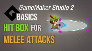  Melee hit box [Game Maker Studio 2 | Basics]