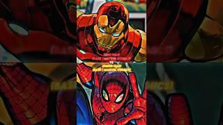 Iron Man (BASE | MARVEL COMICS) vs Spider-Man (BASE | MARVEL COMICS)