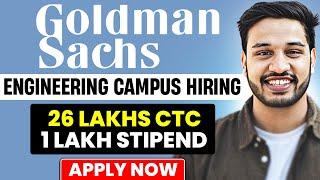 Goldman Sachs Previous Year Aptitude and Coding Questions | Engineering Campus Hiring 2024