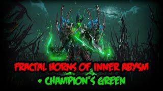 Terrorblade Foulfell Corruptor + Arcana with Champion's Green Prismatic Gem (Illidan Stormrage)