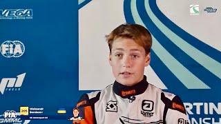 Oleksandr Bondarev | Interview | FIA Karting European Championship, Rd.4 | 2023