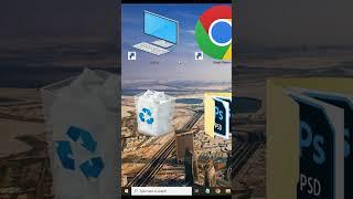 computer laptop में icon ko बड़ा केसे करें । how to large or small icon #shorts #ytshort #viral