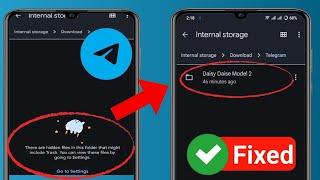 How To Fix! Telegram Downloaded Files & Media Not Showing