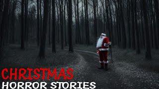 10 Creepy Christmas Horror Stories | With Rain Sound | night sound