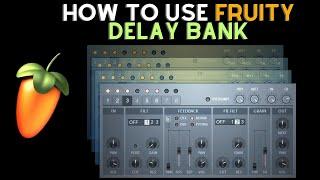 How to use Fruity Delay Bank - FL Studio Tutorial #flstudio