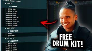 The MOST INSANE Free Trap DRUM KIT Of The Year!!