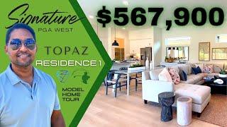 Inside this Beautiful PGA WEST SIGNATURE Topaz Residence 1 Tour priced at $567,900