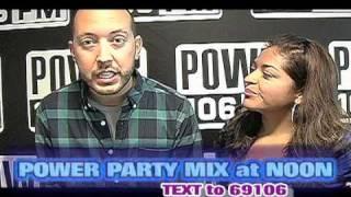 "Power Party Mix at Noon"-Power 106 Los Angeles (DJ Reflex & Yesi Ortiz)
