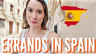 LIFE IN SPAIN: Running Errands  grocery haul