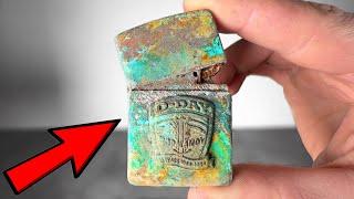 Zippo Lighter Restoration D-Day WW2 - 1944 Largest Amphibious Invasion