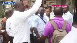 Air Force Officers Allegedly Attack Ikeja Electric Head Office