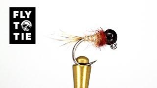 Red Collar Hare's Ear Nymph | FlyToTie Fly Tying