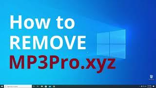 How to REMOVE MP3Pro.xyz annoying Notifications | Google Chrome | Windows 10 | 2020 Edition