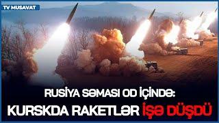 TƏCİLİ: Rusiya səması OD İÇİNDƏ: Kurskda raketlər,“t*errorçu şarlar”  İŞƏ DÜŞDÜ, 8 rus yanaraq Ö*LDÜ