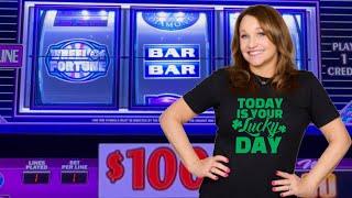 Unbelievable! A RARE Line Hit on $100 Wheel of Fortune!