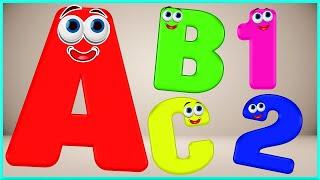 Learn ABC, 123 , Colors And Shapes | Kids Basic Learning For 3 Year Olds | #abc #123 #kids