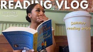 READING VLOG ️ | cozy summer reading vlog  *no spoilers*