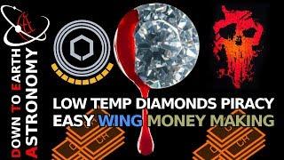 Making money in wings by pirating blood diamonds | 2019 | Elite Dangerous.