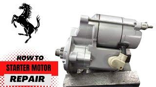 How to repair Starter Motor Ferrari Enzo F430 599