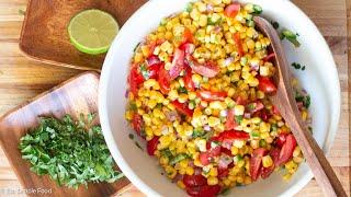 Easy Corn and Tomato Salad Recipe -  EatSimpleFood.com