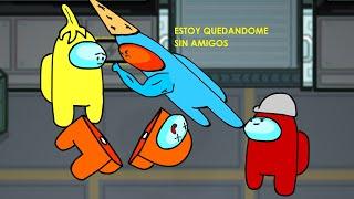 PERDIENDO AMIGOS EN AMONG US *Animación* | PabLoAnima