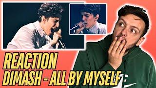 THIS MADE ME LIKE THE SONG!! - DIMASH - ALL BY MYSELF | BASTAU 2017 CELINE DION (REACTION)