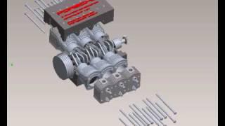 6 cylinder boxer engine - 6 Zylinder Boxermotor