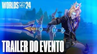 Escolha acreditar | Trailer do evento: Mundial 2024 – League of Legends