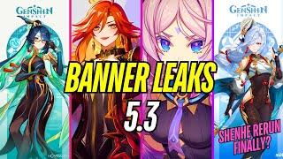 NEW UPDATE! 5.3 BANNER LEAKS! MAVUIKA,XIANYUN,CITLALI,SHENHE!!!-GENSHIN IMPACT