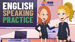 Practice English Speaking for School Life | Learn Questions and Answers with Simple Conversation