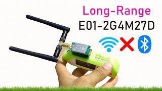 Long-Range WiFi & Bluetooth Control Using E01-2G4M27D nRF24 & Flipper Zero!