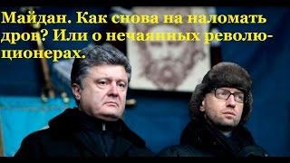 Майдан. Как снова не наломать дров? Или о нечаянных революционерах.