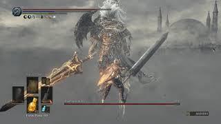 Dark Souls 3 (PC) Nameless King - Boss Fight (NG+11) No Ember