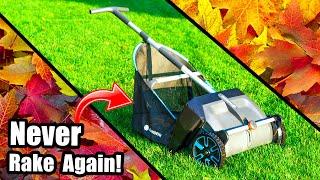 Tired of Raking Leaves? Try this Gardena Leaf Machine