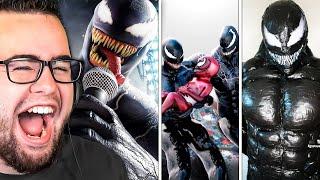 Reacting to EVERY VENOM VIDEO EVER!!