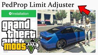 How to Install PedProp Limit Adjuster | GTA 5 MODS