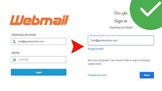 How to Login Webmail on Gmail - Configure/ Connect Webmail in Gmail