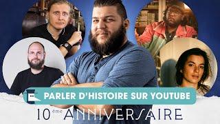 Parler d'Histoire sur YouTube avec Manon Bril, Confessions d'Histoire, Dave Sheik et Herodot'com