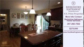 Condo For Sale Saco ME Real Estate $275000 1850-SqFt 3-Bdrms