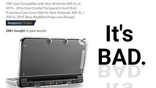 The TNP New 3DS XL clear case.