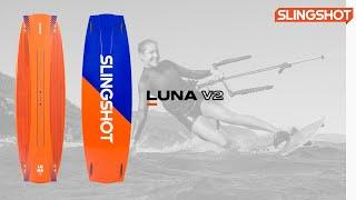 2023 Slingshot Kiteboarding - Luna V2 Twin Tip Board