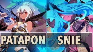 GBVSR:Patapon (Zooey) Vs SNIE (Versusia)| High Level Gameplay.