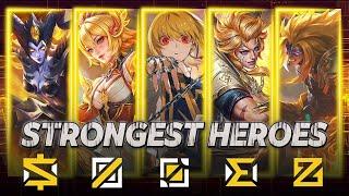 LATEST META PICKS! Mythical Glory TIER LIST UPDATE – Mobile Legends Strongest Heroes