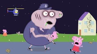 Grandpa Pig Zombie Is So Creepy - Peppa Pig Horror