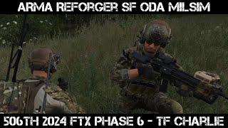 ARMA Reforger SF ODA Milsim - 506th 2024 FTX phase 6 - TF Charlie